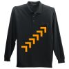 Long Sleeve Silk Touch Polo with Pocket Thumbnail